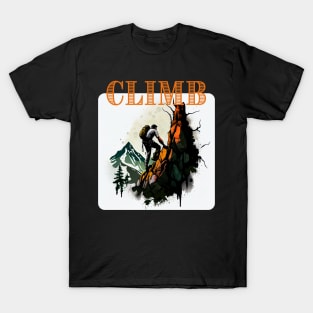 Climbing Is My Passion 2 T-Shirt